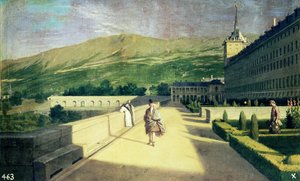 Ogród mnichów w klasztorze San Lorenzo del Escorial