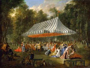 Uroczystość wręczona przez księcia Ludwika François de Conti na cześć Charlesa Williama Ferdinanda, Heredi