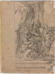 Pantea przed Cyrusem verso, 1655-1660.