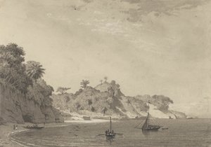 Cedrowa Zatoka autorstwa Michel Jean Cazabon