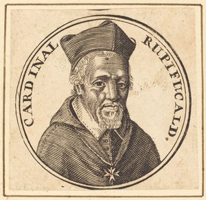 Francois La Rochefoucauld autorstwa Michel Lasne