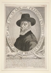 Francois Quesnel (1543-1619), w wieku 73 autorstwa Michel Lasne