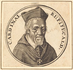 Francois La Rochefoucauld autorstwa Michel Lasne