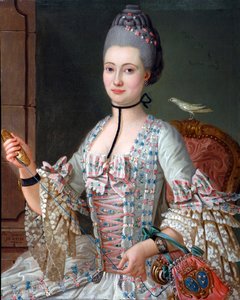 Portret Elżbiety z Doliny Skały autorstwa Michel Pierre Hubert Descours