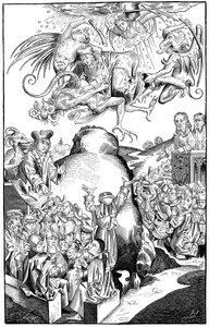 Panowanie Antychrysta, 1493 autorstwa Michel Volgemuth