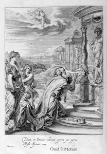 Ojneus, król Calydon, który zaniedbał Dianę w ofierze zostaje ukarany za swoją bezbożność, 1655