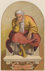 Jeremiasz (kolorowa litografia)