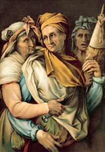 Le Parche (chromolitho) autorstwa Michelangelo Buonarroti