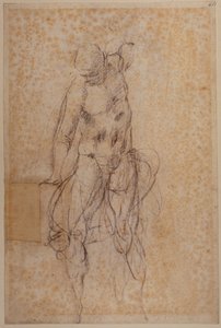 Studium dla zmartwychwstałego Chrystusa autorstwa Michelangelo Buonarroti