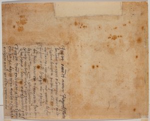 Wersety z autografem autorstwa Michelangelo Buonarroti