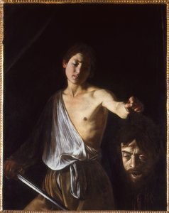Dawid z głową Goliata, 1609-1610.