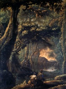 Polowanie na łyski, Michelangelo Cerquozzi znany jako Michelangelo delle Battaglie (1602-1660), olej na płótnie, 67x51 cm.