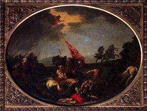 Upadek św. Pawła autorstwa Michelangelo Cerquozzi