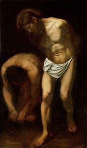 Biczowanie, ok. 1610 autorstwa Michelangelo Merisi Caravaggio