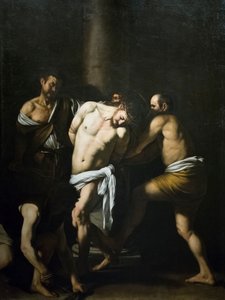 Biczowanie Chrystusa autorstwa Michelangelo Merisi da Caravaggio