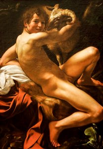 Św. Jan Chrzciciel autorstwa Michelangelo Merisi da Caravaggio