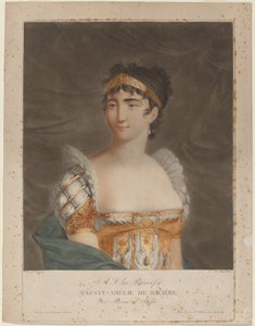 Księżniczka Auguste Amelia Bawarska autorstwa Michele Bisi
