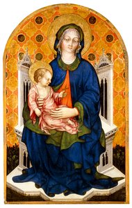 Madonna z Dzieciątkiem na tronie,