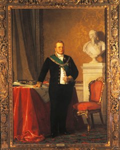 Portret Camillo Benso, hrabiego Cavour (olej na płótnie)