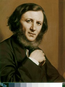 Robert BROWNING, szczegół portretu