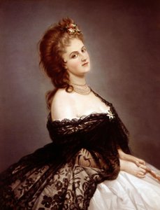 Virginia Oldoini, hrabina Castiglione, według zdjęcia Pierre-Louis Pierson, 1862