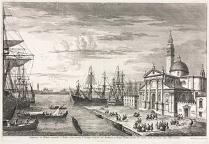 S. Giorgio Maggiore autorstwa Michele Marieschi