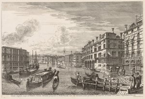 Widoki Wenecji: Grand Canal autorstwa Michele Marieschi