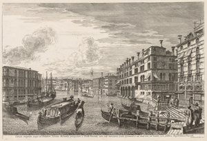 Widoki Wenecji: Canal Grande, 1741. autorstwa Michele Marieschi