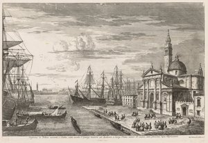 Widoki Wenecji: Dorzecze św. Marka, 1741.