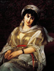 Orientalna kobieta autorstwa Michele Rapisardi