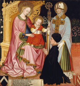 Madonna z Dzieciątkiem z Darczyńcą, Pietro de