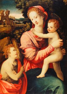 Madonna z Dzieciątkiem z Dzieciątkiem św.