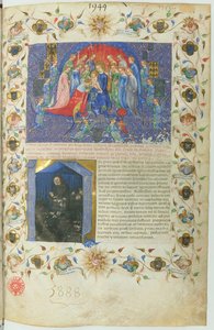 Genealogia Viscontich (BNF, ms lat. 5888) btv1b10020318d, f13 autorstwa Michelino Molinari da Besozzo