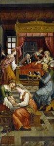 Narodziny Dziewicy par Coxcie autorstwa Michiel I Coxie or Coxcie