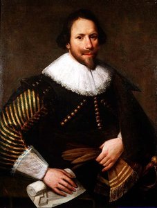 Portret architekta wojskowego (olej na płótnie)