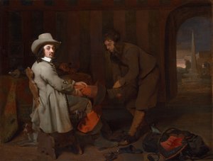 Anthonij de Bordes i jego lokaj, c. 1648.