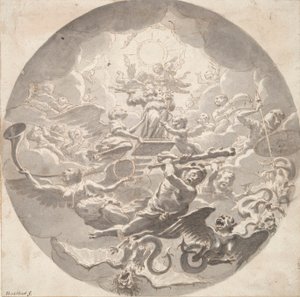 Alegoria Ochrony Sztuki autorstwa Michiel van Musscher