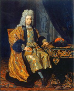 Portret Francois Leforta 1656-1699, 1698