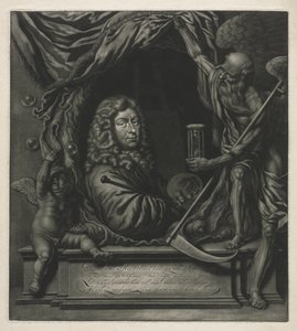 Autoportret, 1685. autorstwa Michiel van Musscher