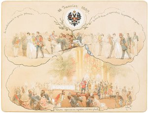Bal w Sali Heraldycznej w Pałacu Zimowym, 1889