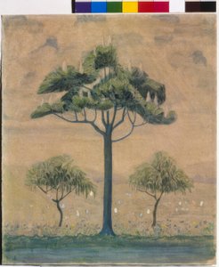 Wiosna (IV) autorstwa Mikalojus Konstantinas Čiurlionis