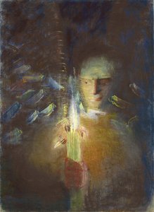 Część Prawdy Ciurlionis, Mikalojus Konstantinas (1875-1911). Pastel na papierze, format: 91x66,8