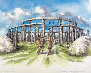 Woodhenge, ok. 25 wiek pne, ok. 1990-2010