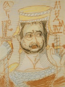 Święty Michał Archanioł autorstwa Mikhail Aleksandrovich Vrubel