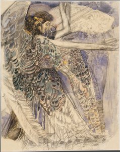 Serafin, 1904-1905. autorstwa Mikhail Aleksandrovich Vrubel
