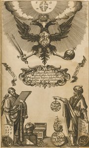 Frontyspis arytmetyki Leonty Magnitsky autorstwa Mikhail Dmitrievich Karnovsky