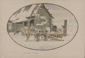 Stacja pocztowa, 1862.
