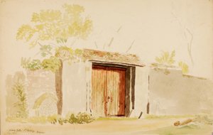 Abbey Gate-St. Valery autorstwa Miner Kilbourne Kellogg