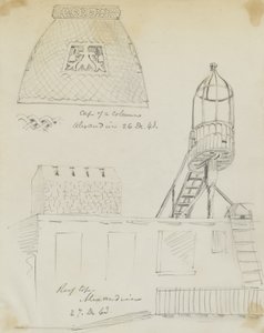 Aleksandria (dach/czapka kolumny) autorstwa Miner Kilbourne Kellogg