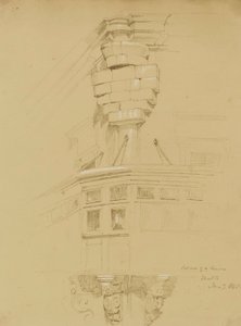 Narożnik domu - Malta autorstwa Miner Kilbourne Kellogg